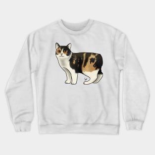 Cat - Manx - Calico Crewneck Sweatshirt